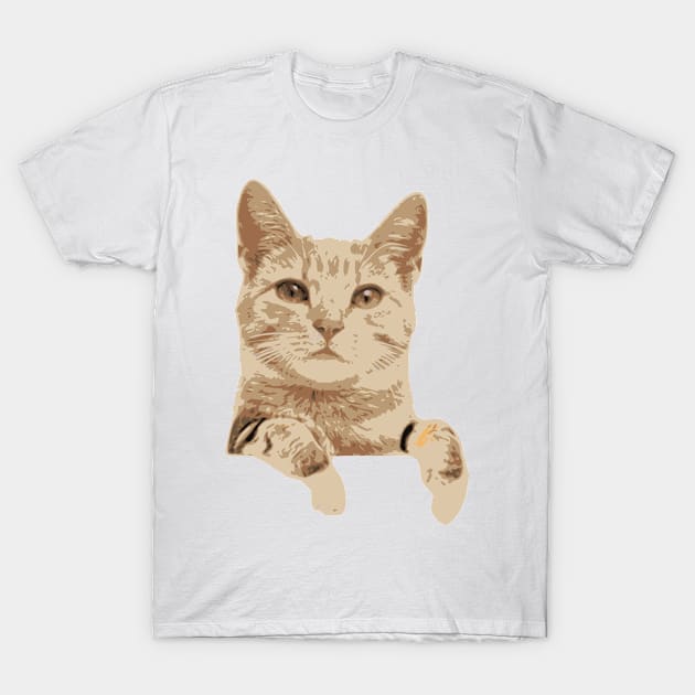 Cute Cat T-Shirt by Pet & Nature Lovers